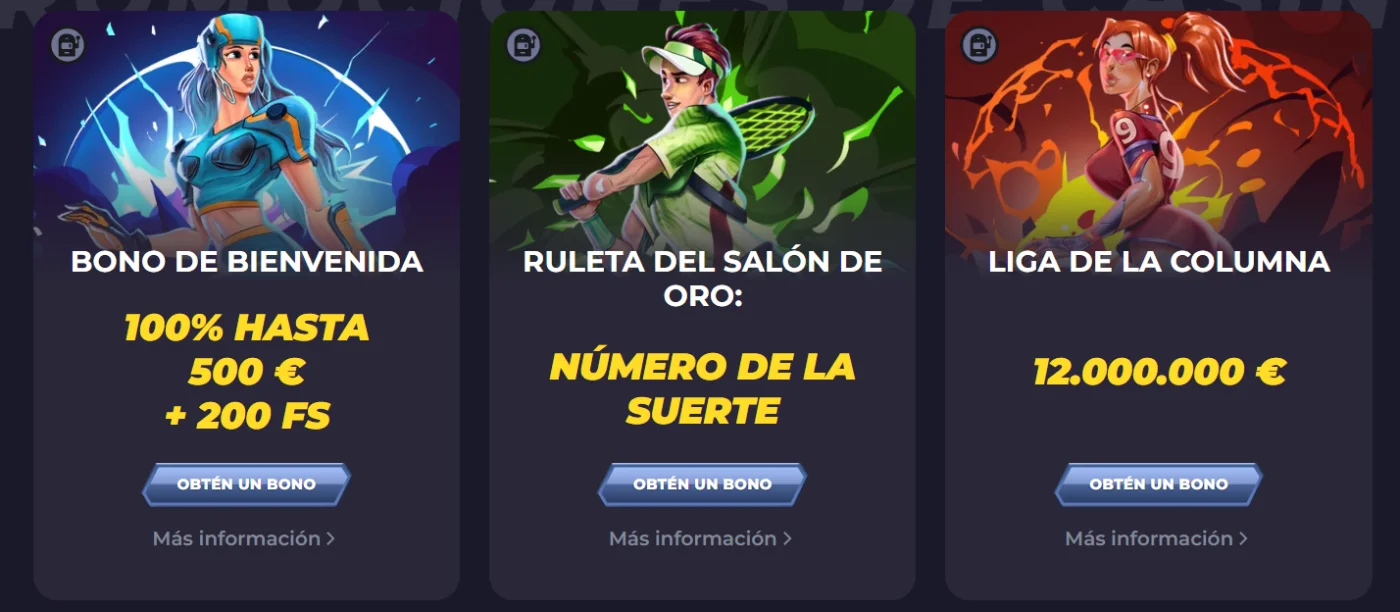 Bono de bienvenida